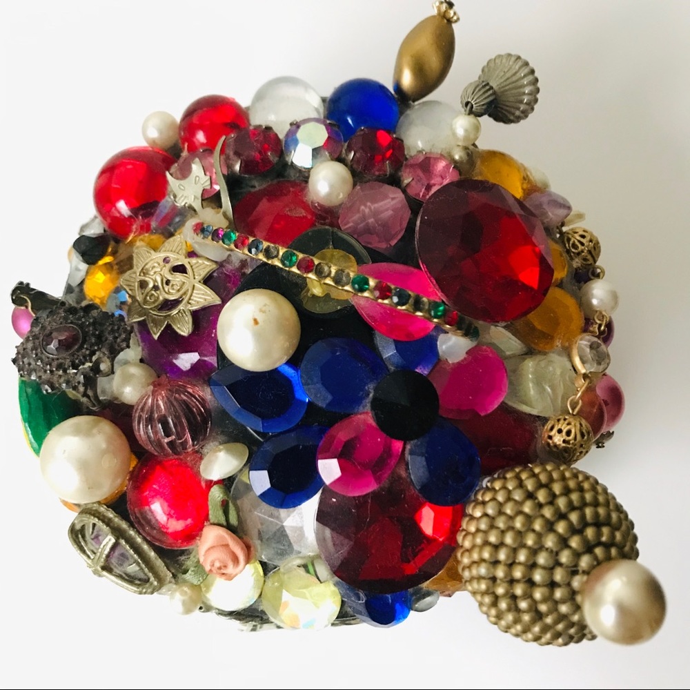 Vintage 90s Handmade “Jewels” Seattle Jewelry Box - Picture 6 of 14